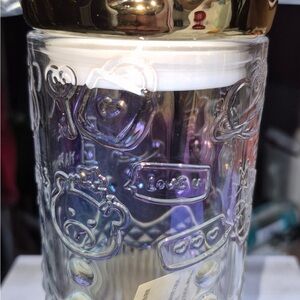 Starbucks China Exclusive Iridescent Glass Crown Tumbler | New